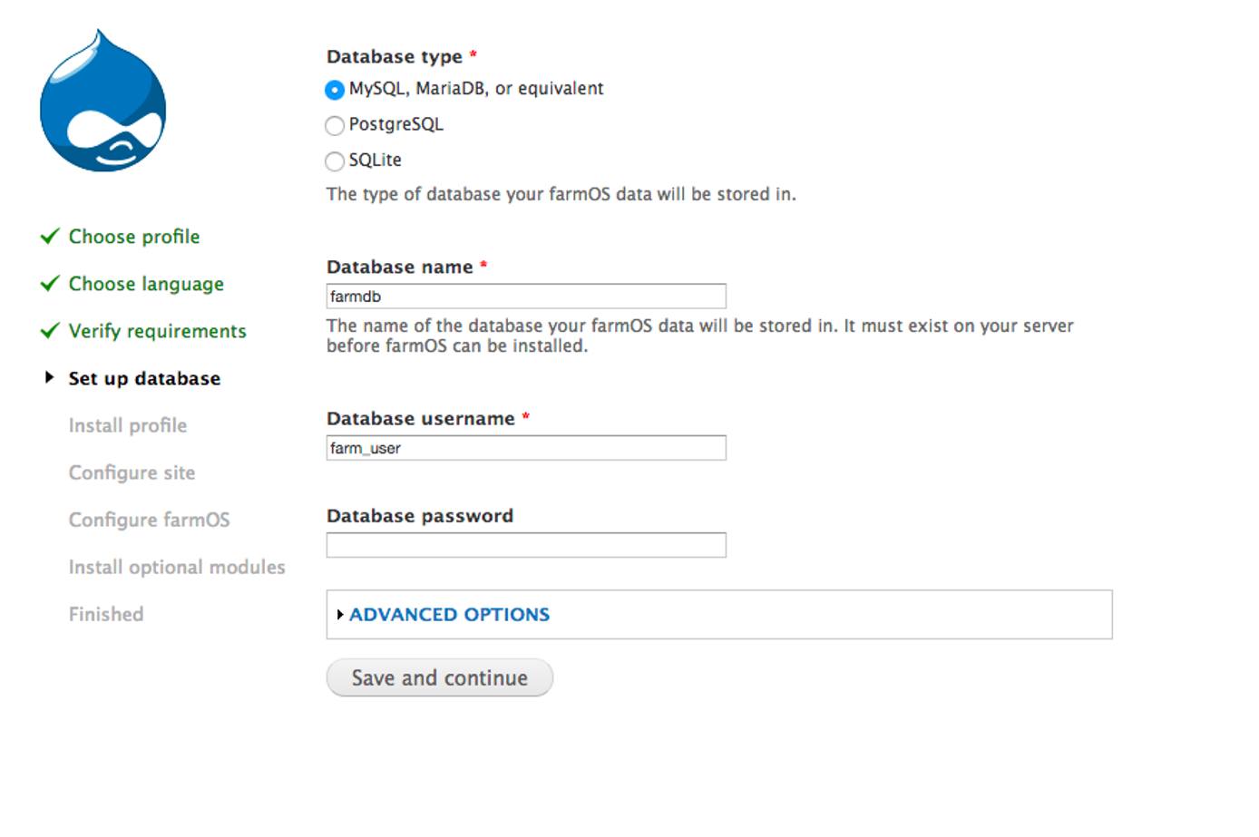 Database Configuration Database Configuration